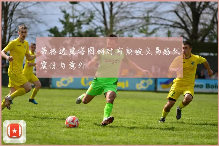 蒂格透露塔图姆对布朗被交易感到震惊与意外